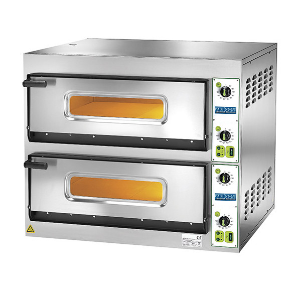 FORNO 4+4 PIZZE ELETTRICO 90x78,5 H75