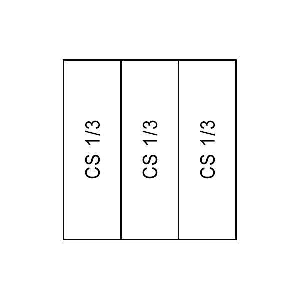 3 CESTI 1/3 LINEA 70