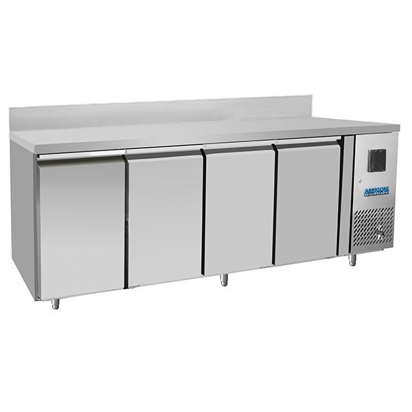 Tavolo Refrigerato Classe A -2/+8° 4 Ante con Alzatina